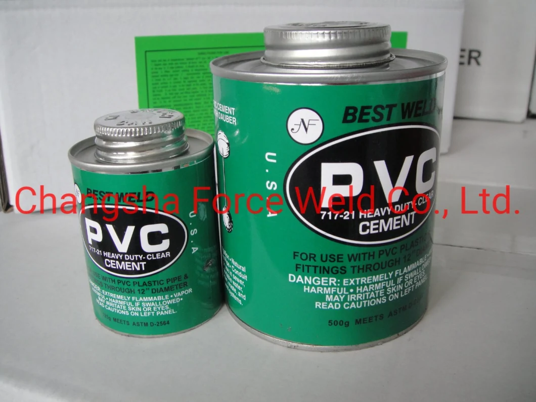 Hot Selling PVC/UPVC Cement/Glue/Adhesive All Size