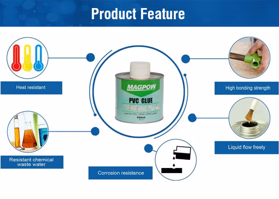 Beständiger Industrieklebstoff für PVC-UPVC-Rohrverbindungen